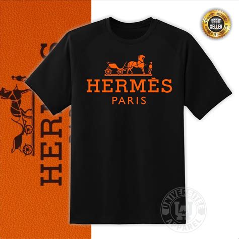 hermes paris crew shirt|authentic Hermes t shirts.